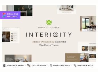 Interiocity – Home Decor Blog & Interior Design Magazine WordPress Theme