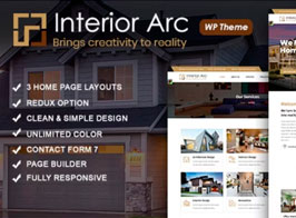 Interior Arc – Architecture WordPress Theme