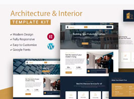 InteriorX – Interior Design Elementor Template Kit