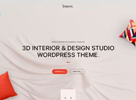 Interni – 3D Interior & Design Studio WordPress Theme