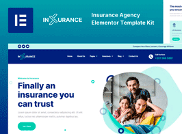 Inxurance – Insurance Agency Elementor Template Kit