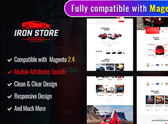 Ironstore – Best Magento 2 Auto Parts Theme