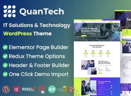 Quantech – IT Solutions & Technology WordPress Theme