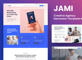 Jami – Creative Agency Elementor Template Kit