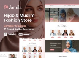 Jamila – Hijab & Muslim Fashion Store Elementor Pro Kit