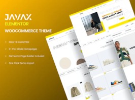 Javax – Elementor WooCommerce Theme