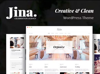 Jina – Celebration Agency Theme
