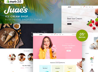 Juaes – Ice Cream Shop Responsive Shopify Theme