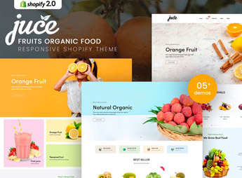 Juce – Fruits Organic Food Shopify Theme