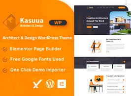 Kasuua – Architect & Design WordPress Theme