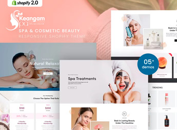 Keangam – Spa & Cosmetic Beauty Shopify Theme