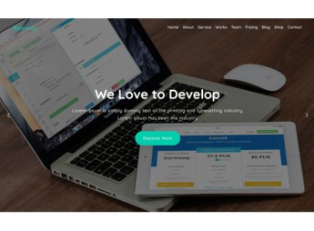 Keeway – Digital Agency One page WordPress Theme