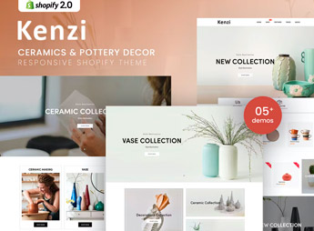 Kenzi – Ceramics & Pottery Decor Shopify Theme