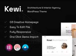 Kewi – Architecture & Interior Agency WordPress Theme