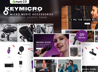 Keymicro – Micro Music Accessories Shopify Theme