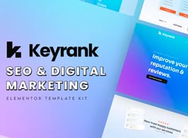 Keyrank – SEO & Digital Marketing Agency Template Kit