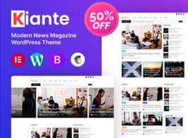 Kiante – Newspaper Magazine Blog Modern WordPress Theme Multipurpose