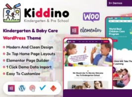Kiddino – Kids & Kindergarten WordPress Theme