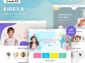 Kidexa – Kids & Baby Store Shopify Theme