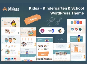 Kidsa – Kindergarten & School WordPress Theme