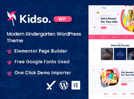 Kidso – Modern Kindergarten WordPress Theme