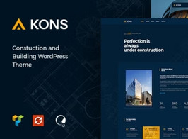 Kons – Construction and Building WordPress Theme
