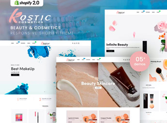 Kostic – Beauty & Cosmetics Shopify Theme