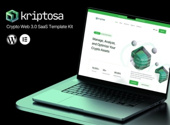Kriptosa – Web3 SaaS Elementor Template Kit