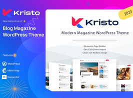 Kristo – Modern Magazine WordPress Theme