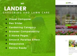 Lander – Landscaping WordPress Theme
