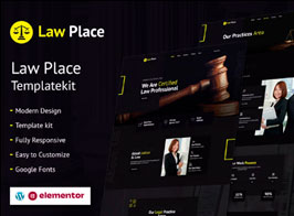 Law Place – Legal and Law Firm Elementor Template Kit