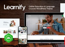 Learnify – Online Education Courses WordPress Theme