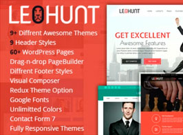 LeoHunt – Responsive MultiPurpose WordPress Theme