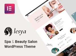 Lesya – Beauty Salon & Spa WordPress Theme