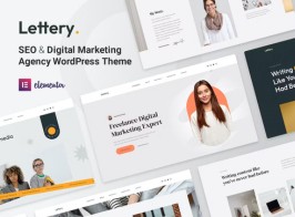 Lettery – Digital Marketing Agency WordPress Theme