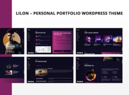 Lilon – Personal Portfolio WordPress Theme