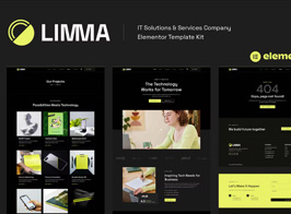 Limma – IT Solutions & Services Company Elementor Template Kit