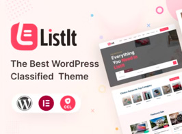 ListIt – Clasified WordPress Theme