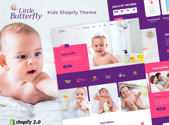 Little Butterfly – Children Kids Shopify Store