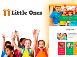 Little Ones – One Page Children/Daycare WordPress Theme