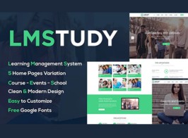 LMStudy – Education LMS WooCommerce Theme