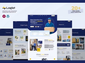 Logist – Logistics & Transport Elementor Pro Template Kit