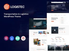 Logistec – Transportation & Logistics WordPress Theme