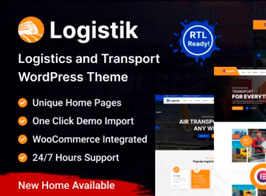 Logistik – Transport & Logistics WordPress Theme