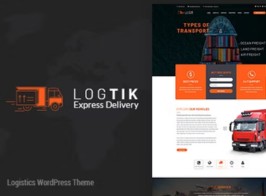 Logtik – WP Logistics, Cargo & Transportation WordPress Theme