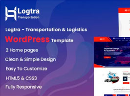 Logtra – Transportation & Logistics WordPress Theme