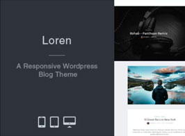 Loren – Responsive WordPress Blog Theme