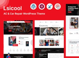 Lsicool – AC & Car Repair WordPress Theme
