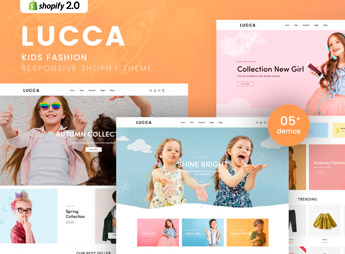 Lucca – Kids Fashion Responsive Shopify Theme