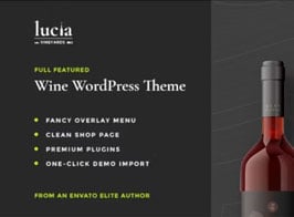 Lucia – Wine WordPress Theme